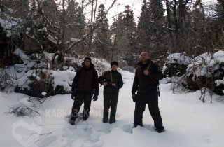 Тропы зимних маршрутов Кавказского заповедника для туристов расчищают ежедневно
