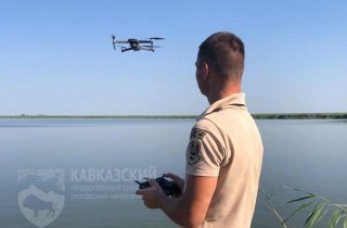 Им сверху видно всё: в заказнике “Приазовский” нарушителей вычисляют с помощью квадрокоптера