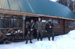 Трудовые будни на кордонах и охранных тропах Кавказского заповедника 