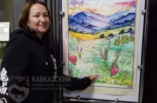 21 июня кордон "Гузерипль" Кавказского заповедника отметил Международный день цветка