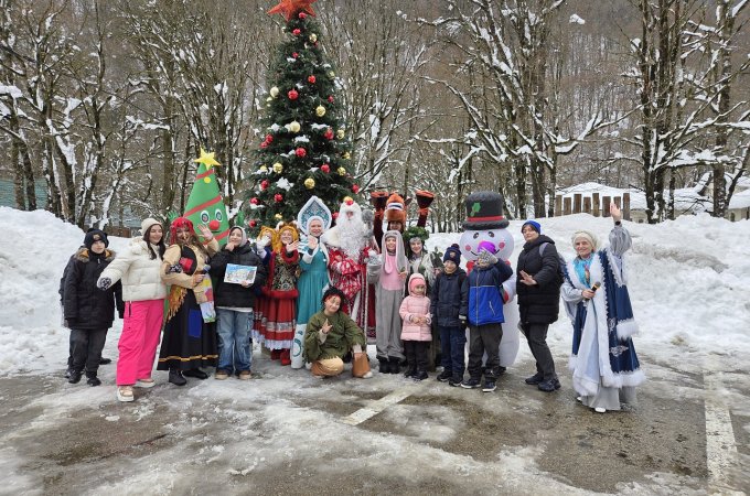 Заповедник в дни новогодних каникул