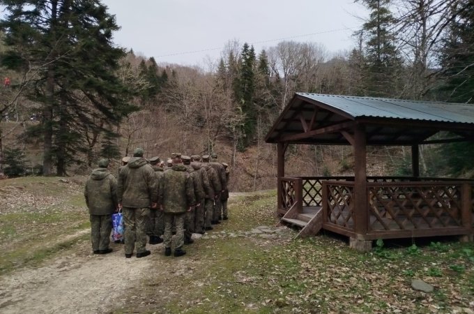  Эколого-информационный центр «Гузерипль» посетили военнослужащие срочной службы.